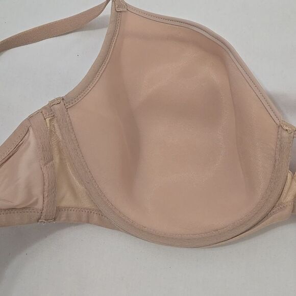 SOMA HUSH COLOR PERFECT COVERAGE BRA WITH LACE SZ 38DD - Picture 3 of 8